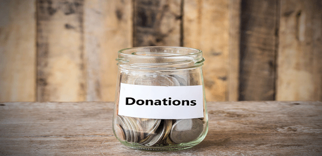 Is the donation I made to a charitable institution exempt from tax?