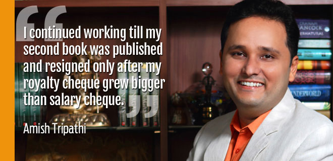 Amish Tripathi's genius diffuses to his financial life as well