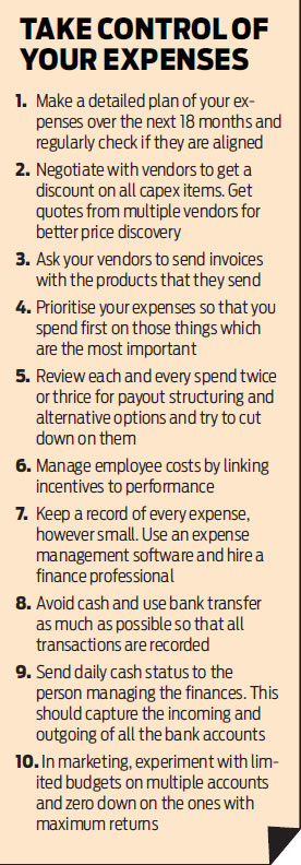 Start-up trouble? Here are some ways to manage your expenses smartly